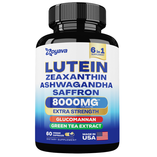 SightShield Advanced Lutein and Zeaxanthin Supplements - 8000 MG Power Blend